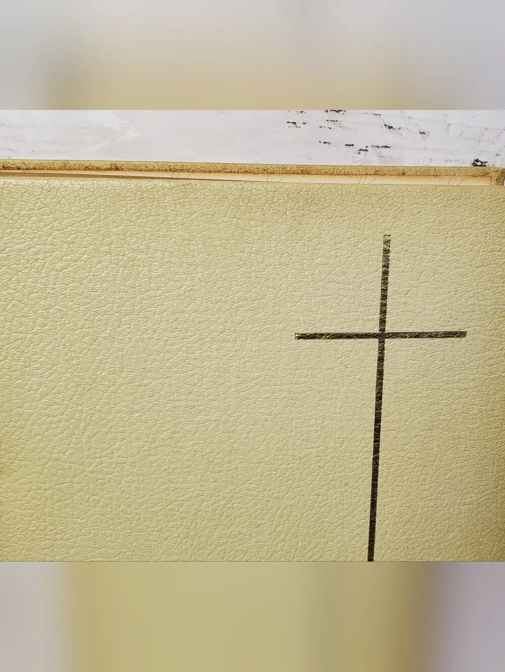 Vintage 1963 Catholic Holy Bible Good Counsel Confraternity Hardcover Gold Edge